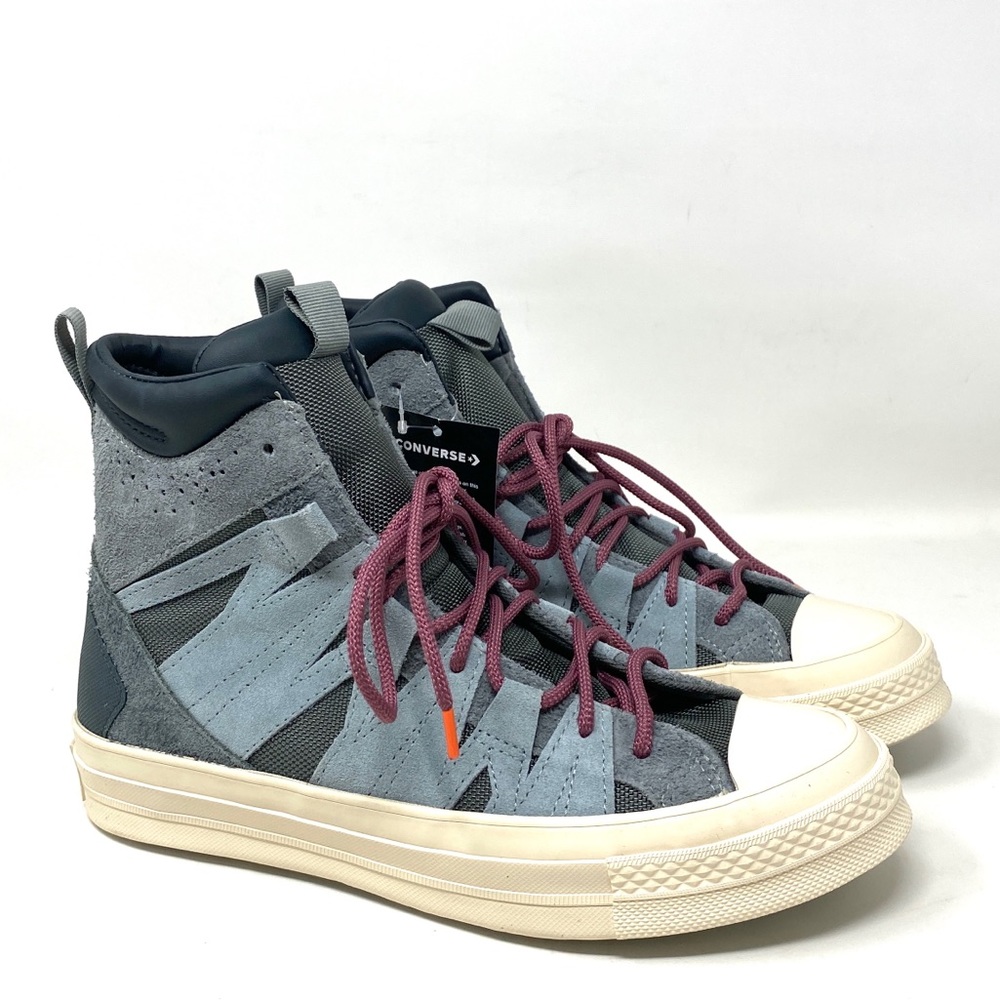 Converse Chuck 70 High Top Suede Sedona Grey Women’s Suede Sneakers 172351C - Picture 4 of 10